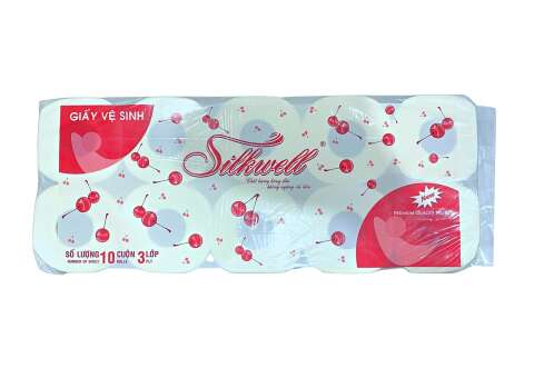 giấy vệ sinh cherry 10c